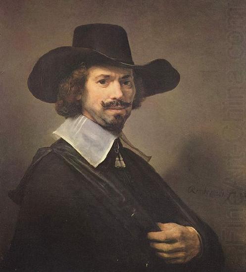 Portrat des Malers Hendrick Martensz. Sorgh, REMBRANDT Harmenszoon van Rijn